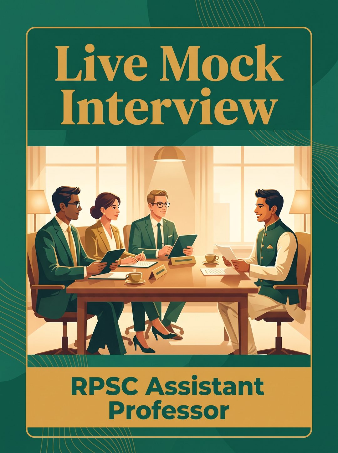 RPSC Assistant Professor 2025 — CreMento mock interview